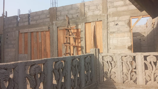 Fatu Pondo Foundation warehouse under construction in Liberia