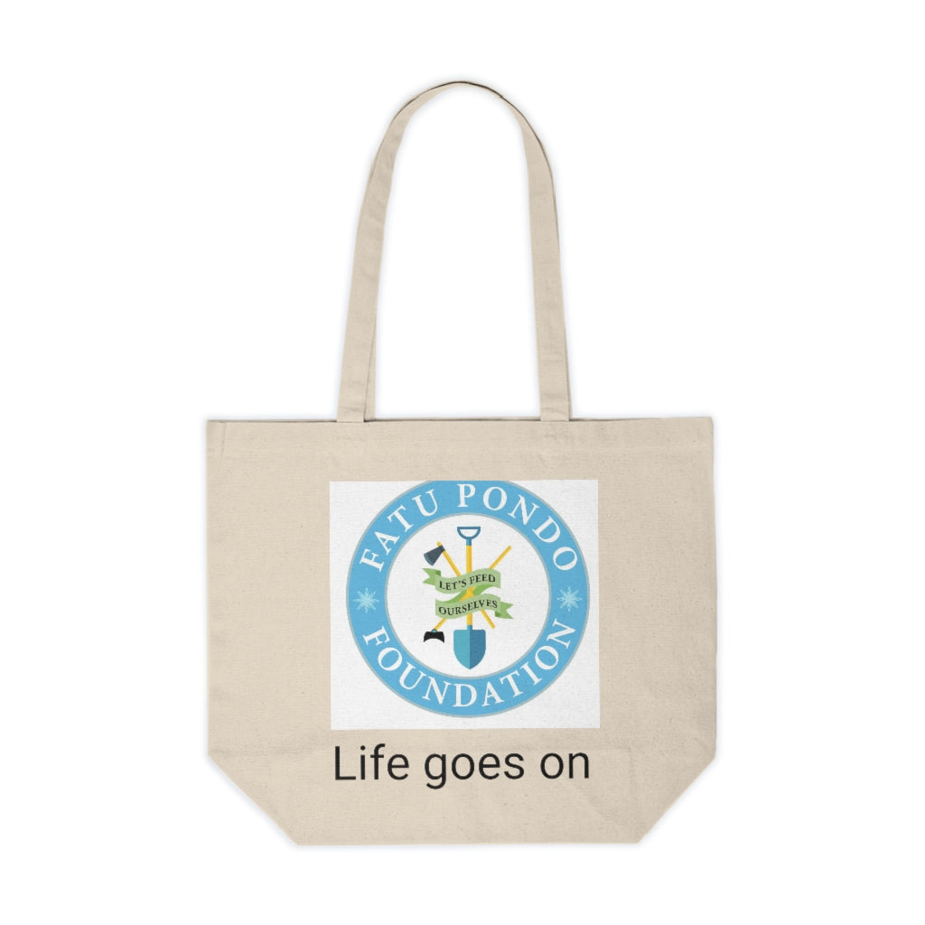 Canvas Shopping Tote