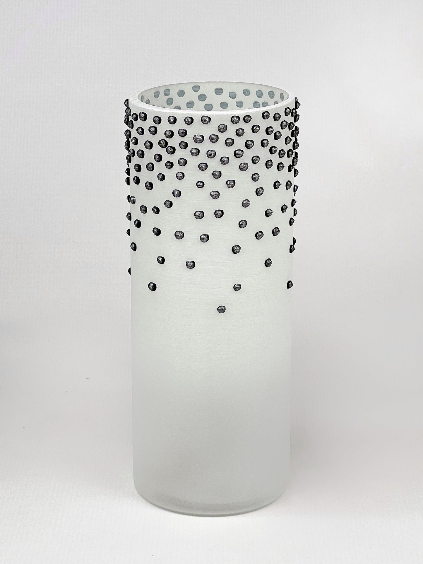 Art decorative glass vase 7017/300/sh350.2