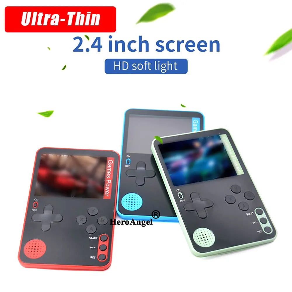 New Ultra Thin Handheld Video Game Console Portable Game Player Built-in 500 Classic Games For Kids Adults Retro Gaming Console Fatu Pondo Foundation