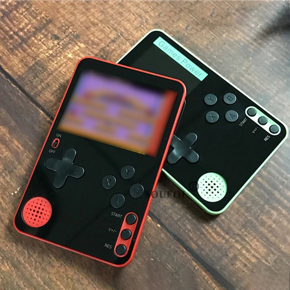New Ultra Thin Handheld Video Game Console Portable Game Player Built-in 500 Classic Games For Kids Adults Retro Gaming Console Fatu Pondo Foundation