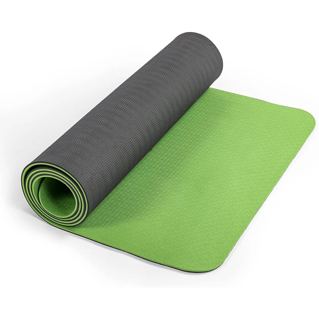 Yoga Mat,Double-Sided Non Slip Eco Friendly Fitness Exercise Mat with Strap TPE YogaMats for Women Men,for Yoga,Pilates,Exercise Fatu Pondo Foundation