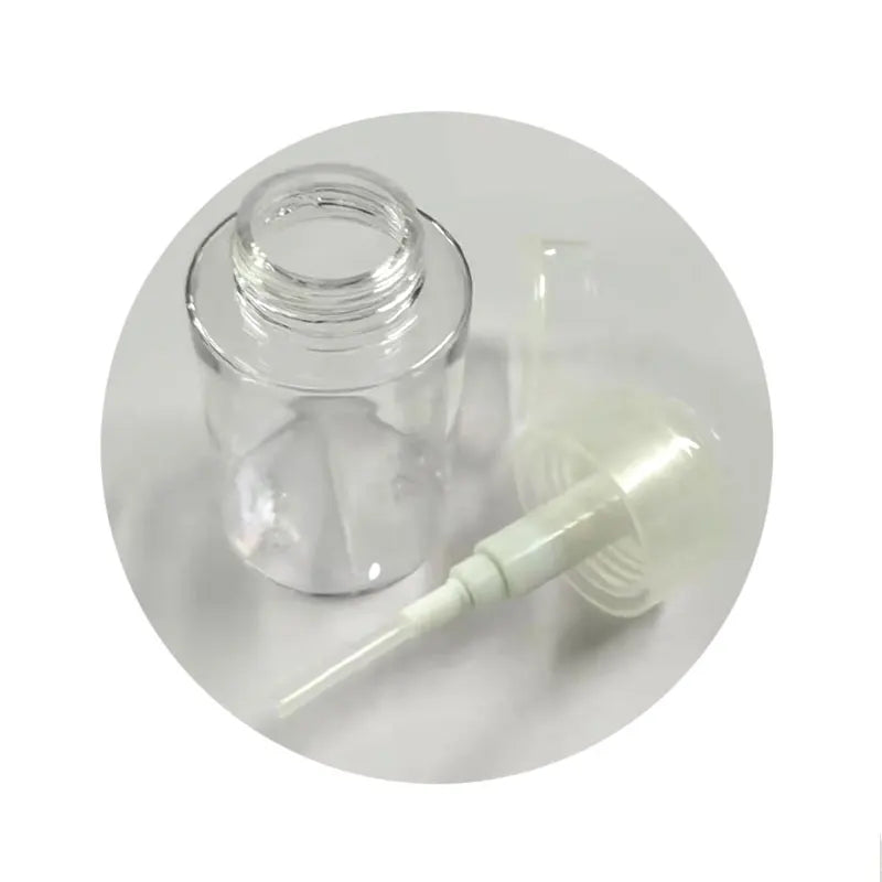 Refillable Bottles Push-type Bottling Push Down Empty Pump Dispenser Bottle for Nail Polish and Makeup Remover Bottle Packaging Fatu Pondo Foundation