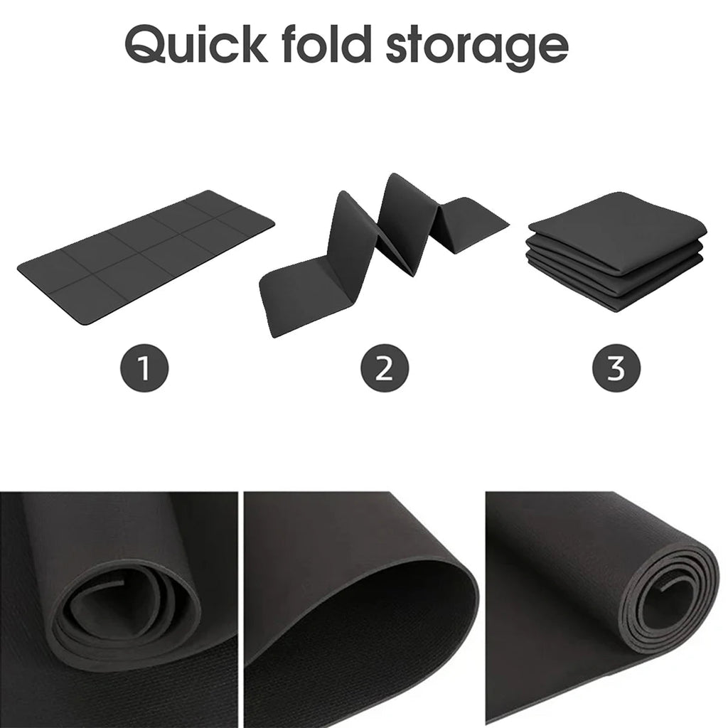 Yoga mat sports fitness EVA comfortable foam 4mm thick yoga mat sports yoga and Pilates gymnastics mat Fatu Pondo Foundation