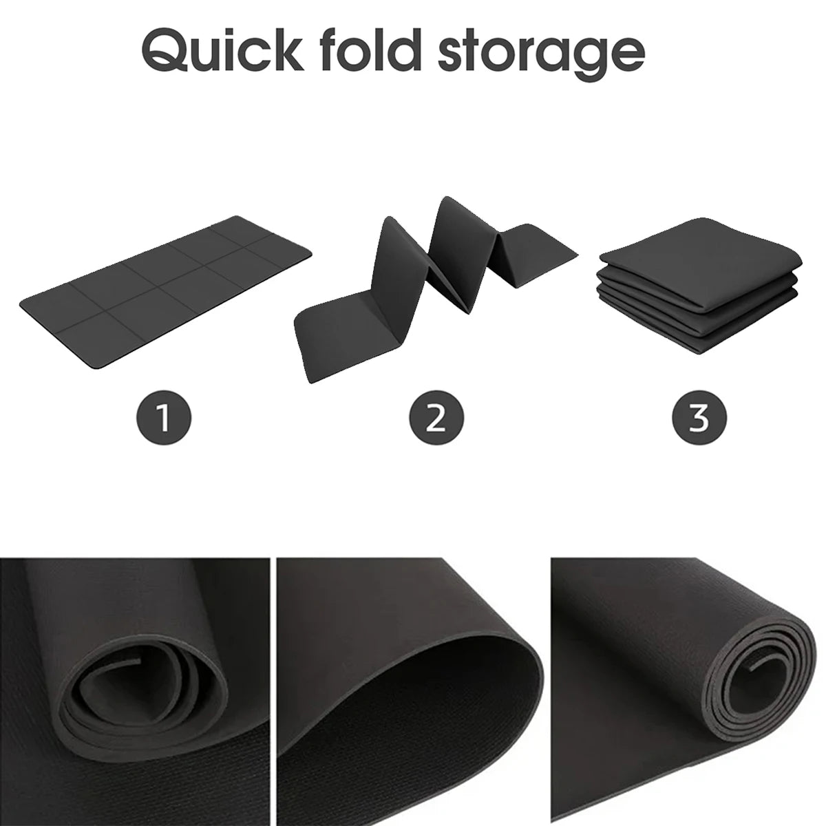 Yoga mat sports fitness EVA comfortable foam 4mm thick yoga mat sports yoga and Pilates gymnastics mat Fatu Pondo Foundation