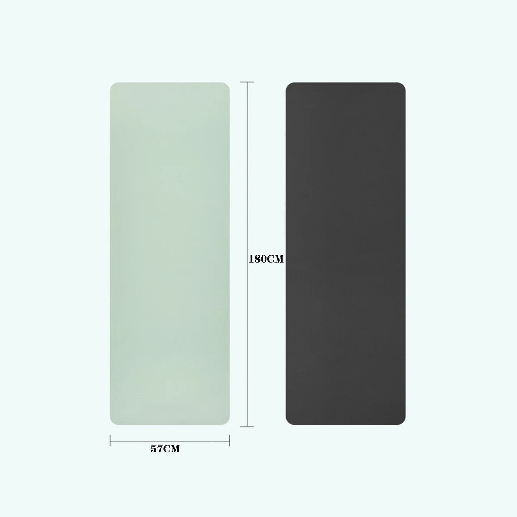 Yoga Mat,Double-Sided Non Slip Eco Friendly Fitness Exercise Mat with Strap TPE YogaMats for Women Men,for Yoga,Pilates,Exercise Fatu Pondo Foundation