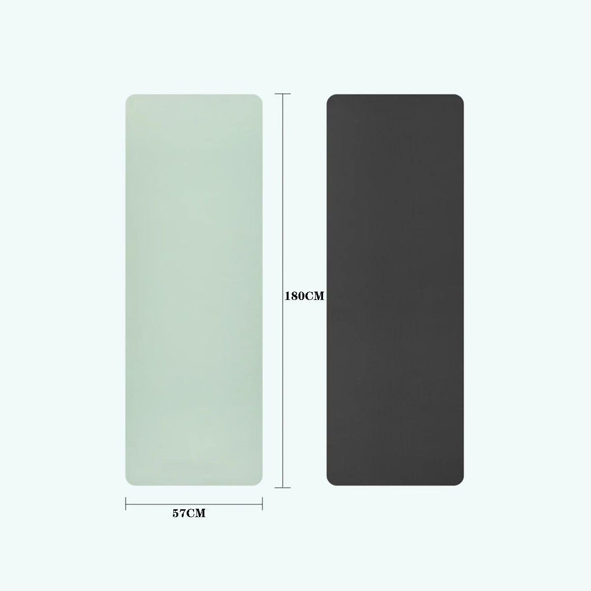 Yoga Mat,Double-Sided Non Slip Eco Friendly Fitness Exercise Mat with Strap TPE YogaMats for Women Men,for Yoga,Pilates,Exercise Fatu Pondo Foundation