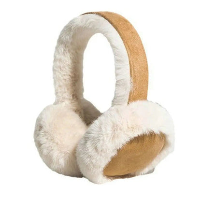 Plush Earmuffs Soft Ear Cap Thicken Foldable Ear Cover Folding Keep