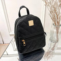 Fashion Backpack Women Designer PU Leather Small Girl Backpack Bag Leisure Women Shoulder Bag Mini School Backpack Travel Bag Fatu Pondo Foundation