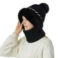 Warmer Knitted Hat Casual Winter Plush Ears Protection Cap