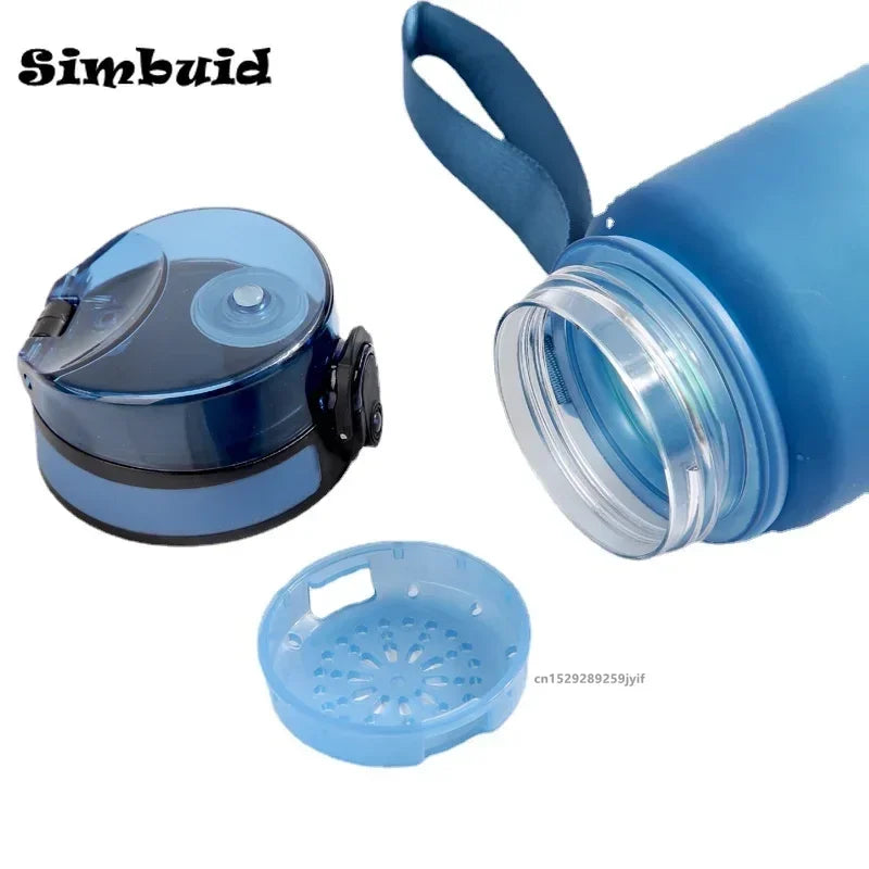 1 Liter Large Capacity Sports Water Bottle Leak Proof Colorful Plastic Cup Drinking Outdoor Travel Portable Gym Fitness Jugs Fatu Pondo Foundation