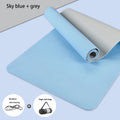 Yoga Mat,Double-Sided Non Slip Eco Friendly Fitness Exercise Mat with Strap TPE YogaMats for Women Men,for Yoga,Pilates,Exercise Fatu Pondo Foundation