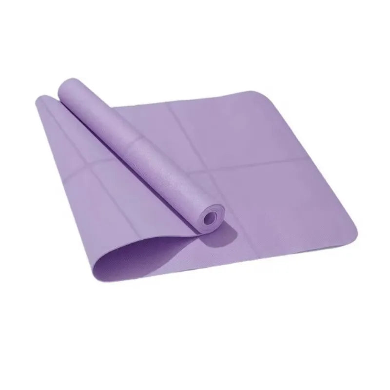 Yoga Mat Anti-skid Sports Fitness EVA Comfort Foam 4MM Thick Yoga Mat for Exercise Yoga and Pilates Gymnastics Mat Fatu Pondo Foundation