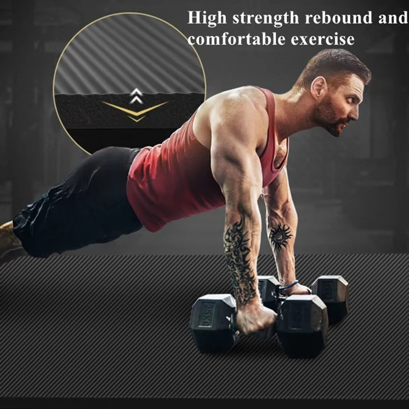 20MM 183×60cmThick Yoga Mats Anti-slip Sport Fitness Mat Blanket for Exercise Yoga and Pilates Gymnastics Mat Fitness Equipment Fatu Pondo Foundation