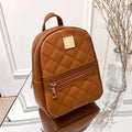 Fashion Backpack Women Designer PU Leather Small Girl Backpack Bag Leisure Women Shoulder Bag Mini School Backpack Travel Bag Fatu Pondo Foundation