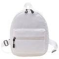 Fashion Solid Color Backpack Women Nylon Knapsack Preppy Style Mini Rucksacks bag for women Fatu Pondo Foundation