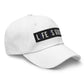 Embroidered Baseball Cap - Adjustable - Life is Good Print